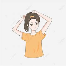 Image result for Girl Portrait Cartoon Half Body