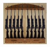 Image result for Wall Mounted Gun Rack Designs