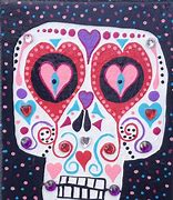 Image result for Skull Sugar Skulls Valentine