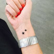 Image result for Small Star Tattoos On Wrist