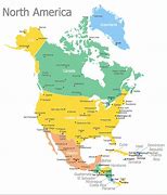 Image result for Printable Map of North America