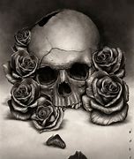 Image result for Skull with Roses