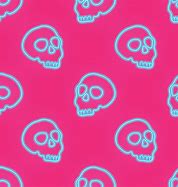 Image result for Cool Neon Backgrounds Skull