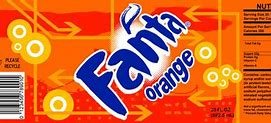 Image result for Fanta Label