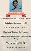 Image result for Gregorio Del Pilar Family