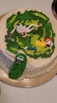 Image result for Rick and Morty Cake