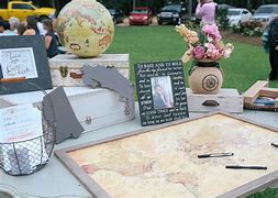 Image result for Wedding Guest Book Map