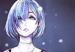 Image result for Blue Hair Magic Anime Girl