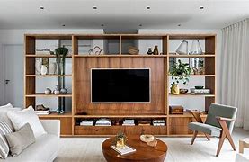 Image result for Divider TV Stand Design