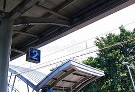 Image result for Train Station This Way Sign