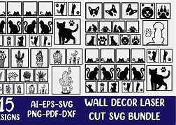 Image result for Laser-Cut Wall Decor SVG