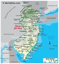 Image result for NJ Cities Map