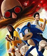 Image result for Cartoon Sonic in Sonic Movie