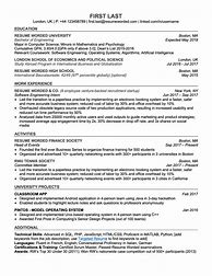 Image result for Free CV Template for Students