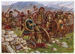 Image result for Greek Hoplite Phalanx