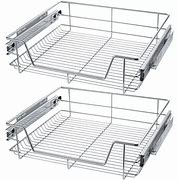 Image result for Sliding Wire Baskets