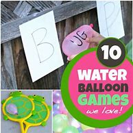 Image result for Water Balloon Party Games