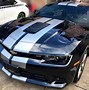 Image result for Camaro 5th Gen Black with Silver Stripes