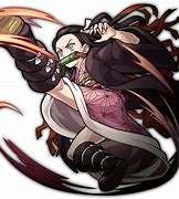 Image result for Nezuko Kicking