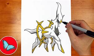 Image result for Drawing of Arceus