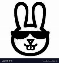 Image result for Cool Rabbit Art