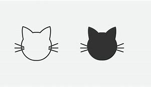 Image result for Cat Face Vector