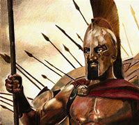 Image result for 300 Leonidas Looking Back