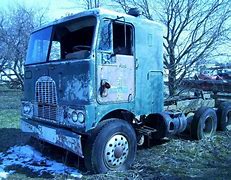 Image result for Antique Mack Cabover Truck