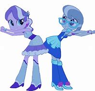 Image result for Apple Blossom X Diamond Tiara Equestria Girl