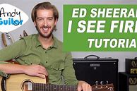 Image result for I See Fire Guitar Fingerstyle Tabs