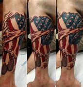 Image result for American Flag Tattoo Art