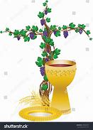 Image result for Sybol of Eucharist Bread and Wine