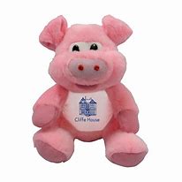 Image result for Pink Pig Soft Toy