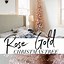 Image result for Rose Gold and Silver Christmas Tree