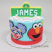 Image result for Elmo and Abby Cake