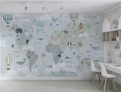 Image result for Map Wall Murals