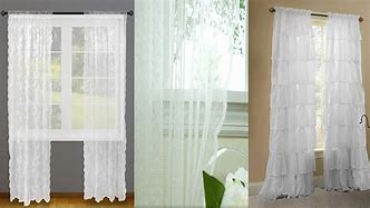 Image result for Lace Window Curtains