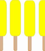 Image result for Yellow Popsicle Clip Art