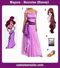 Image result for Megara Costume Dress