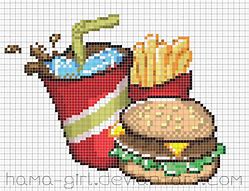 Image result for Food Pixel Art 32X32