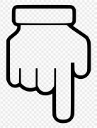 Image result for Hand Facing Down Clip Art