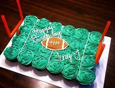 Image result for Football Pull Apart Cupcakes