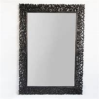 Image result for Carved Black Wall Mirror