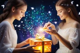 Image result for Opening Gift Box Magical