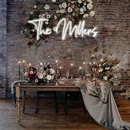 Image result for Custom LED Wedding Sign