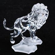 Image result for Crystal Lion Figurine