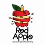 Image result for red apple logo