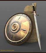 Image result for Fighting with Swords and a Shield