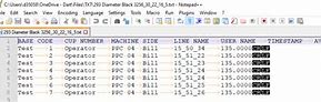 Image result for Table in Txt File