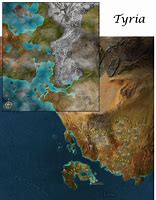 Image result for Tyria Whole World Map